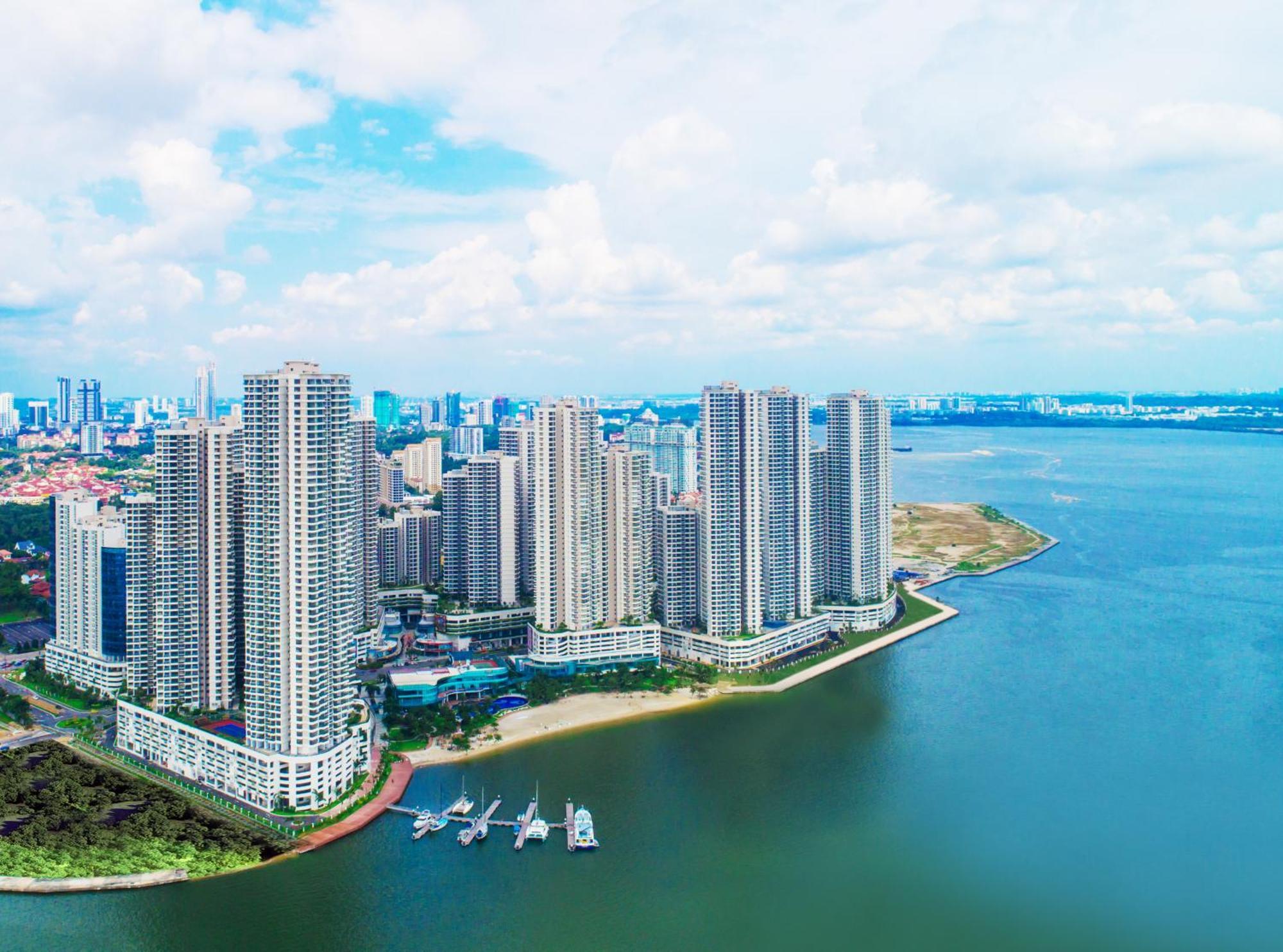 Country Garden Danga Bay By Lions Bay Apartment Johor Bahru Luaran gambar